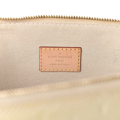 Louis Vuitton Vernis Alma MM Blanc Corail 6 of 13