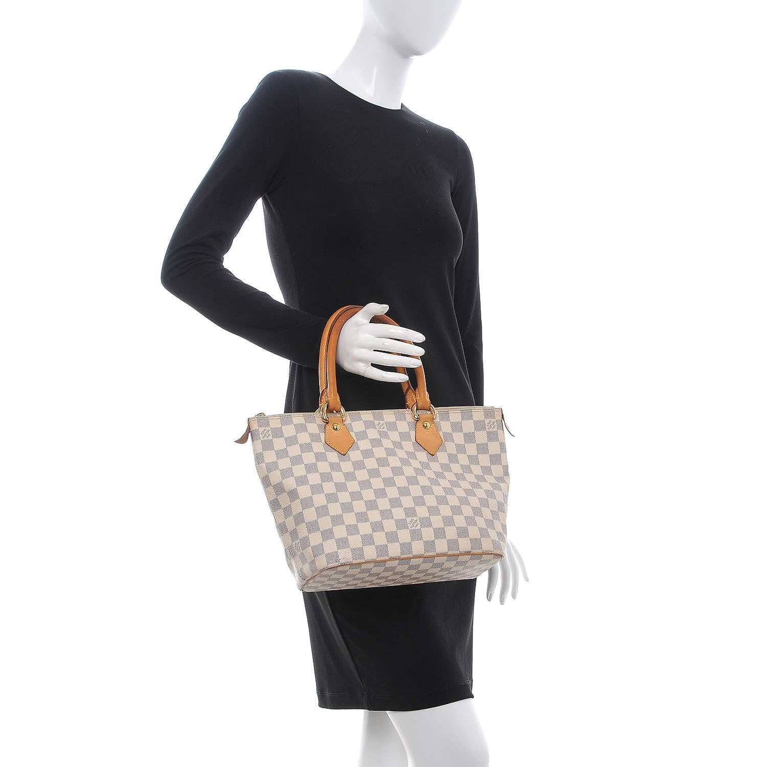 Louis Vuitton Damier Azur Saleya PM 2 of 25