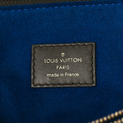 Louis Vuitton Lambskin Embossed Monogram Coussin MM Khaki 5 of 10