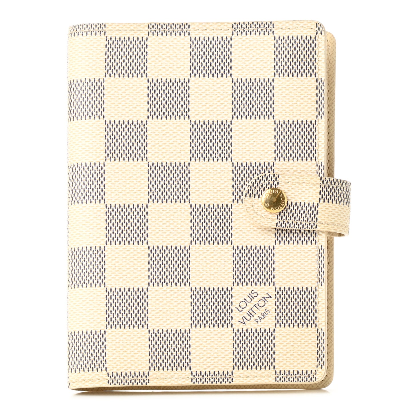 Damier Azur Small Ring Agenda Cover