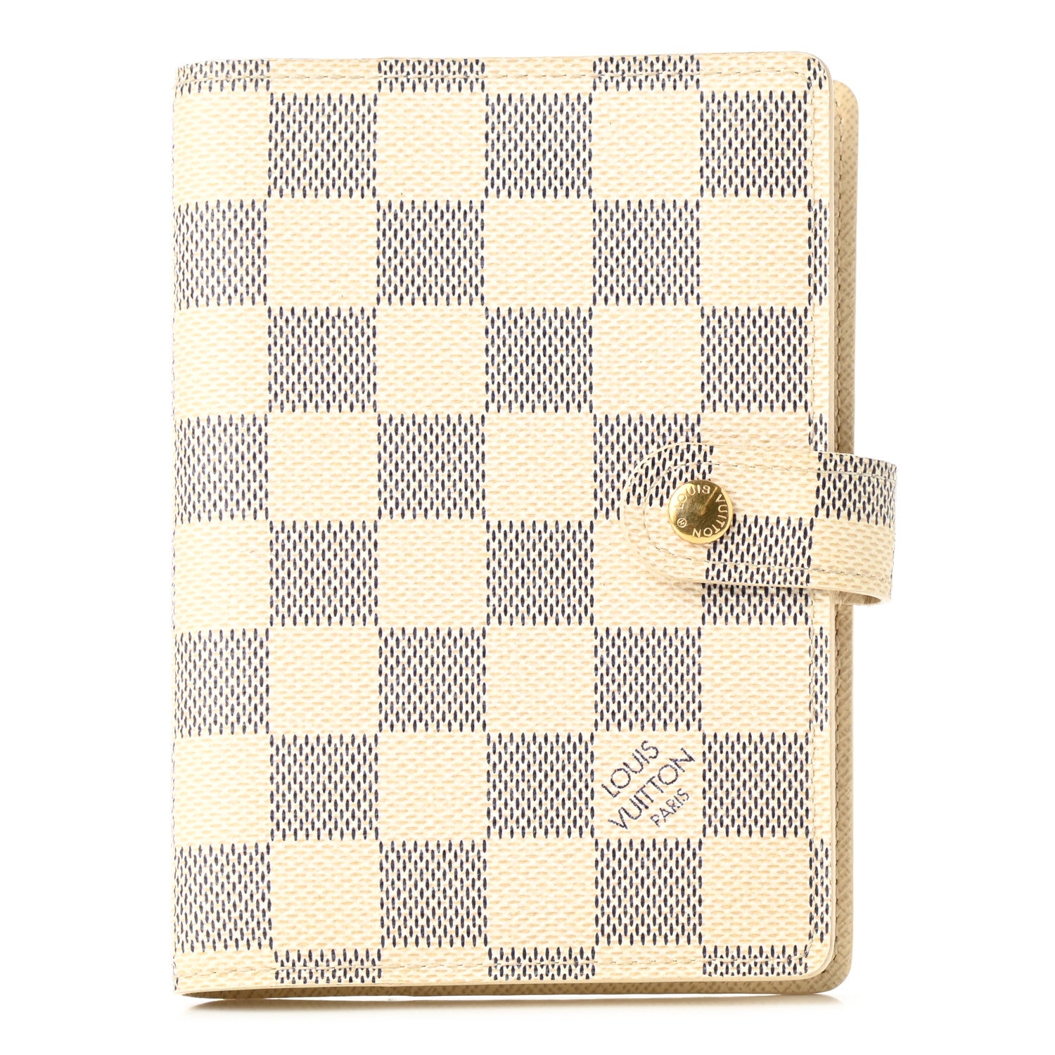 Louis Vuitton Damier Azur Small Ring Agenda Cover 1 of 8