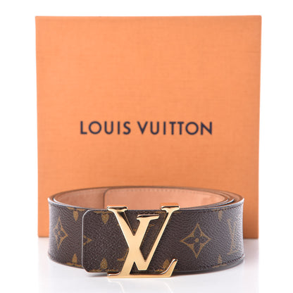 Louis Vuitton Monogram 40mm LV Initiales Belt 90 36 7 of 7