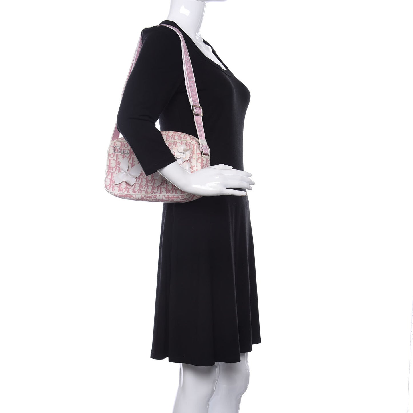 Monogram Girly Shoulder Bag Pink