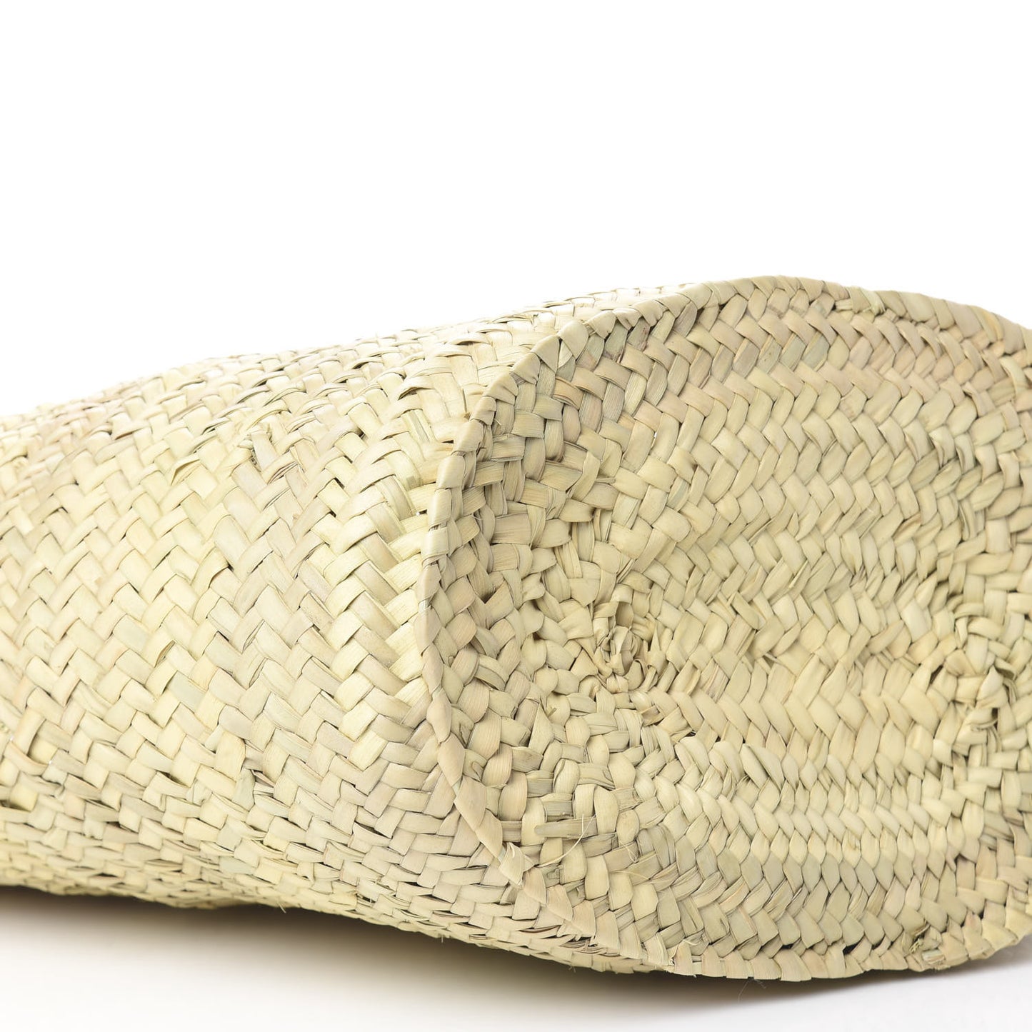 Raffia Basket Tote Bag Natural Tan