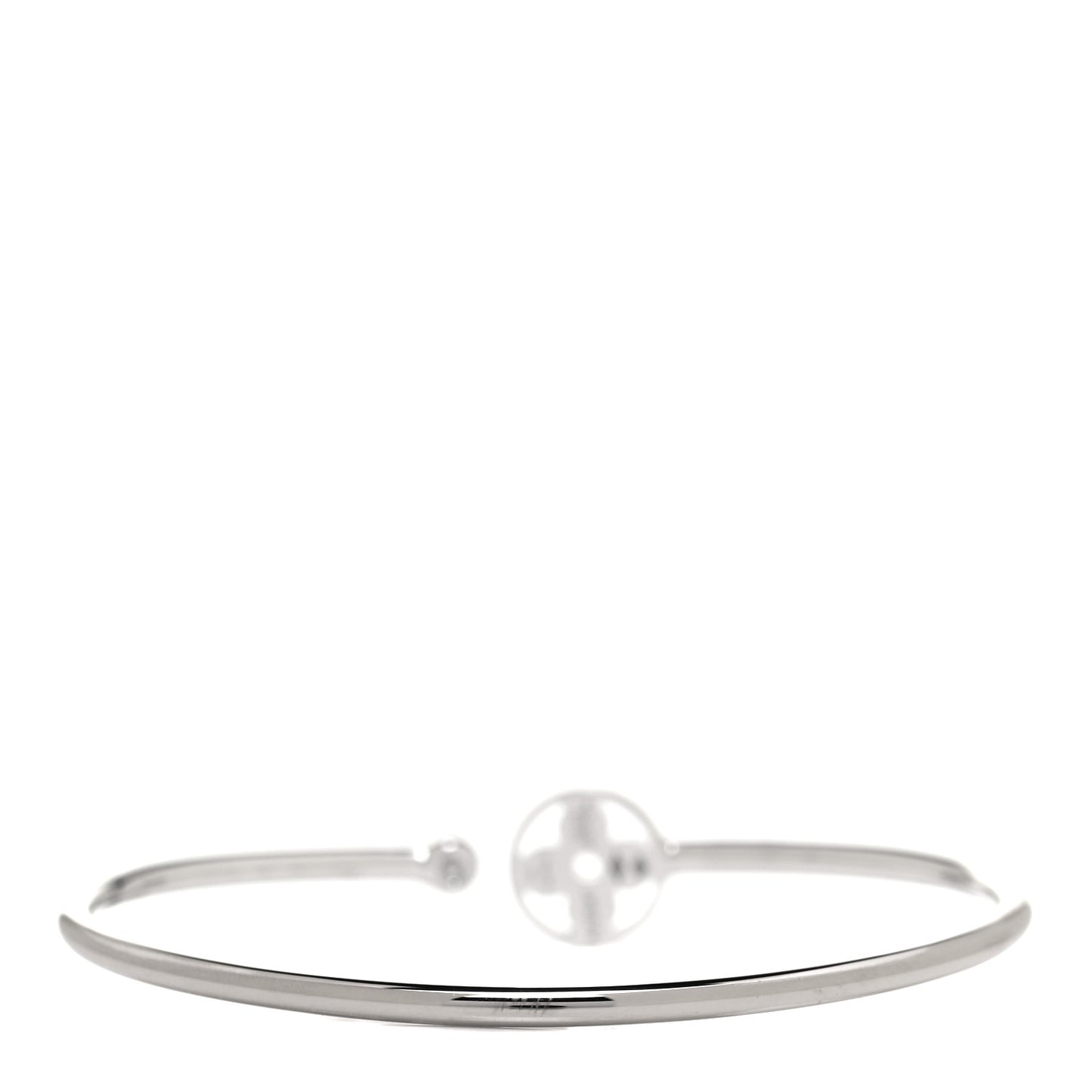18K White Gold Diamond Idylle Blossom Twist Bracelet