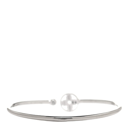 Louis Vuitton 18K White Gold Diamond Idylle Blossom Twist Bracelet 3 of 5