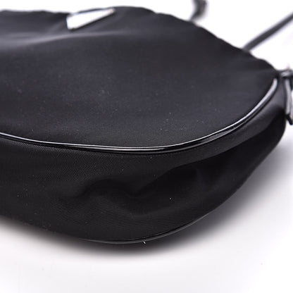 Prada Tessuto Nylon Pochette Bag Black 8 of 10