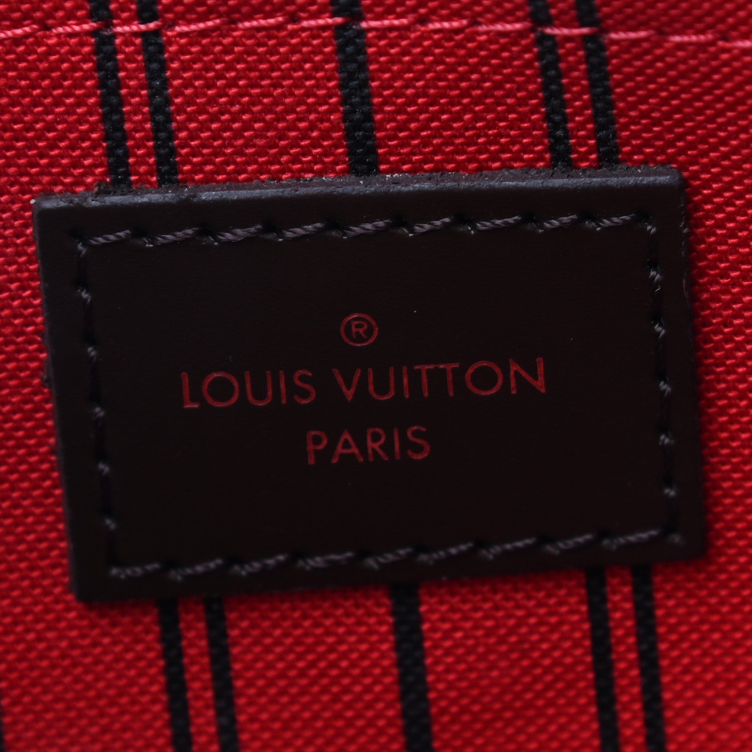 Louis Vuitton Damier Ebene Neverfull MM GM Pochette 6 of 7