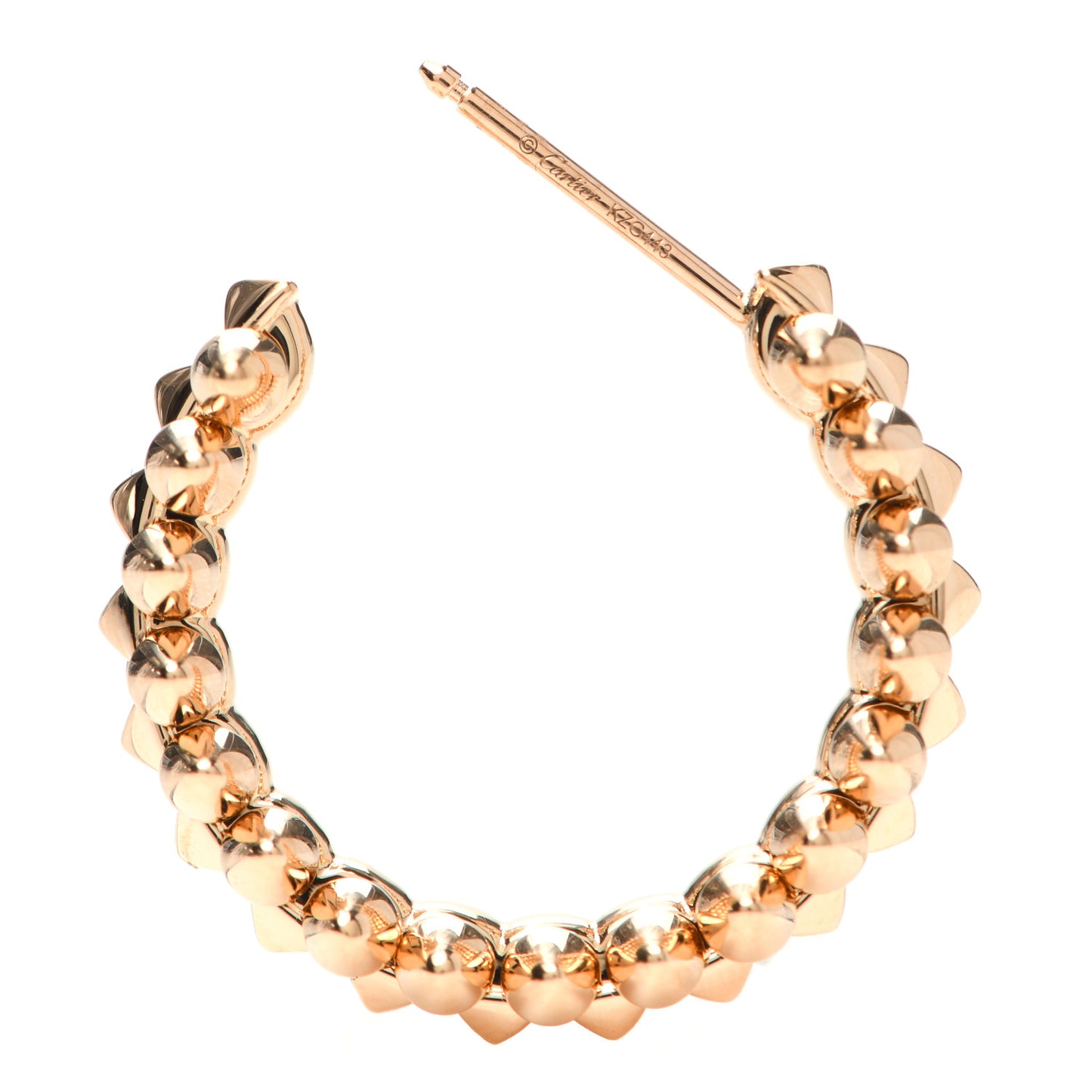 18K Pink Gold Small Clash de Cartier Earrings