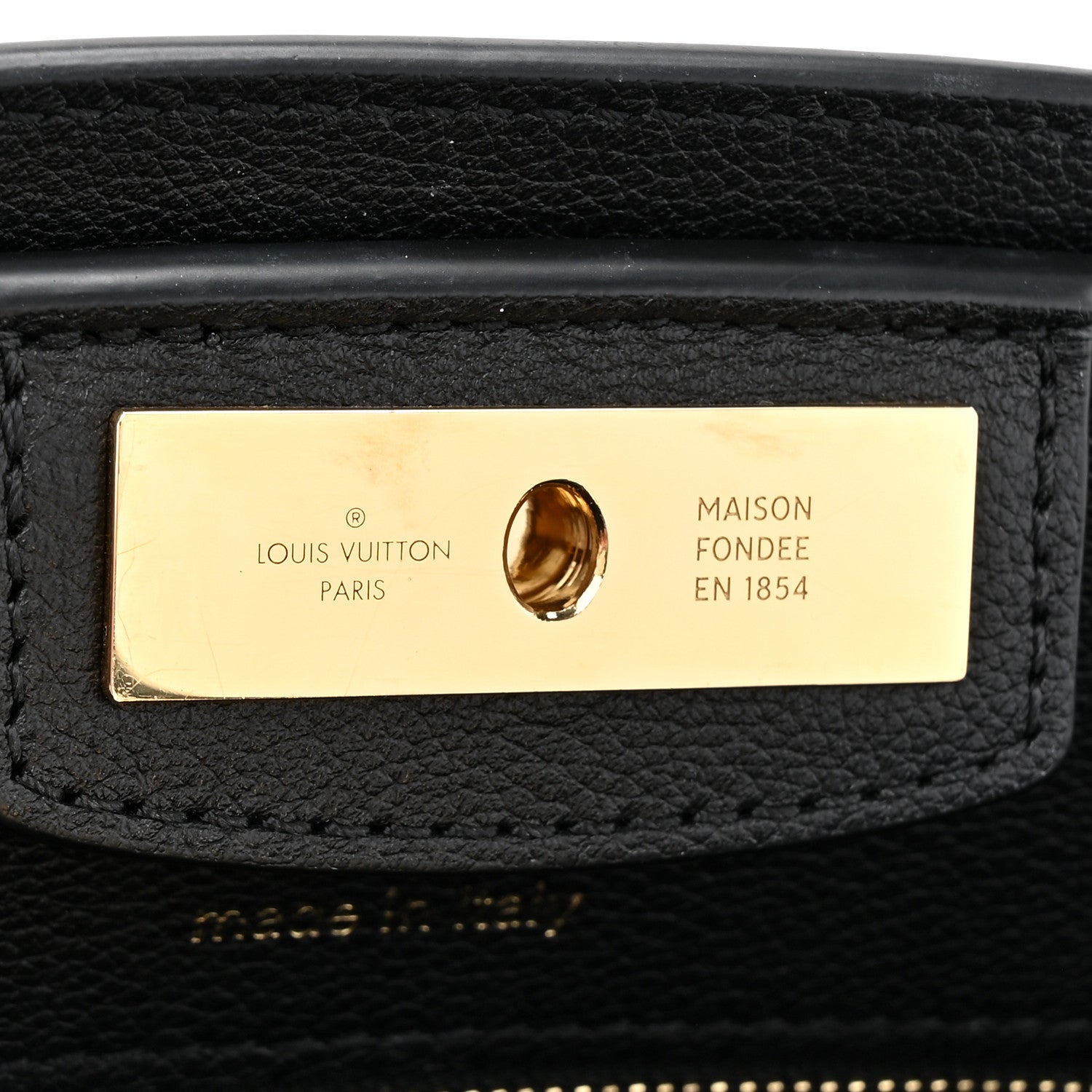 Louis Vuitton Calfskin Steamer PM Black 6 of 10