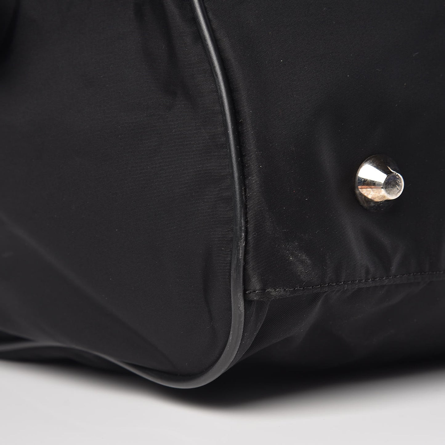 Nylon Viaggio Duffle Black