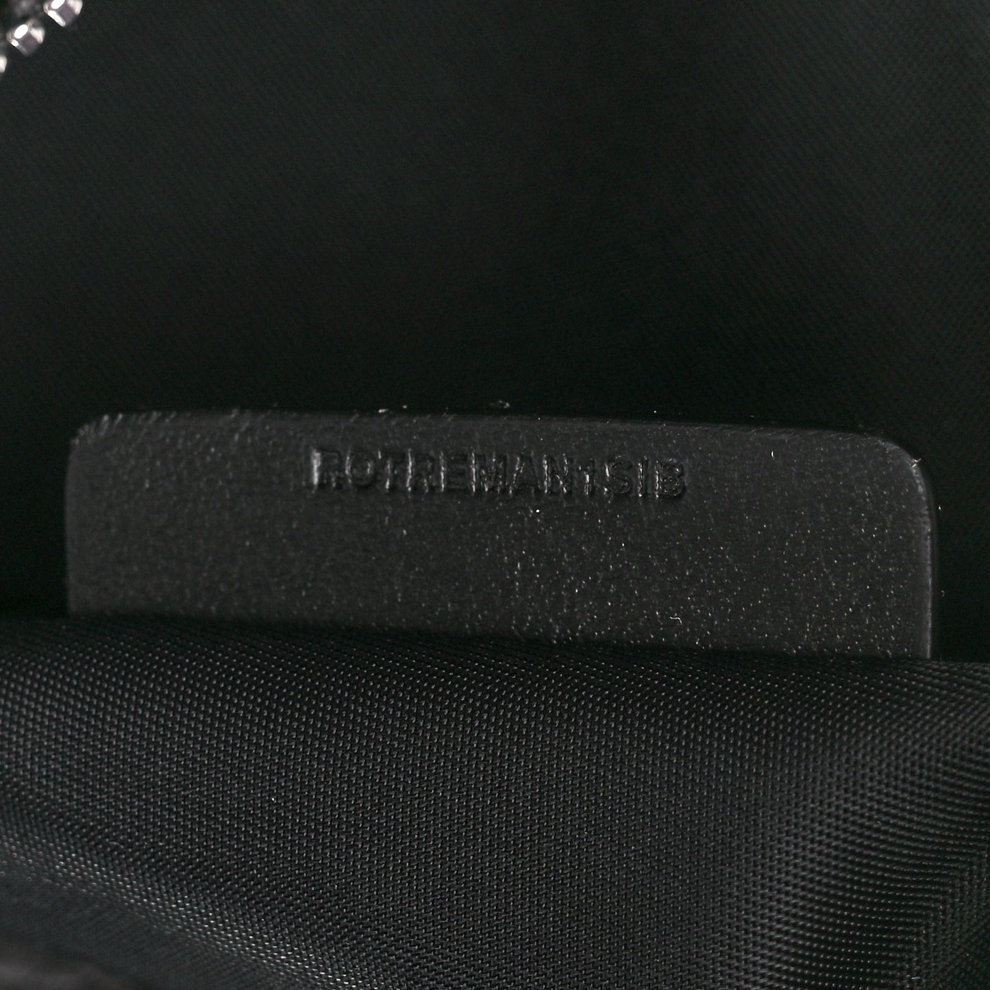 Calfskin Logo Messenger Charcoal Grey