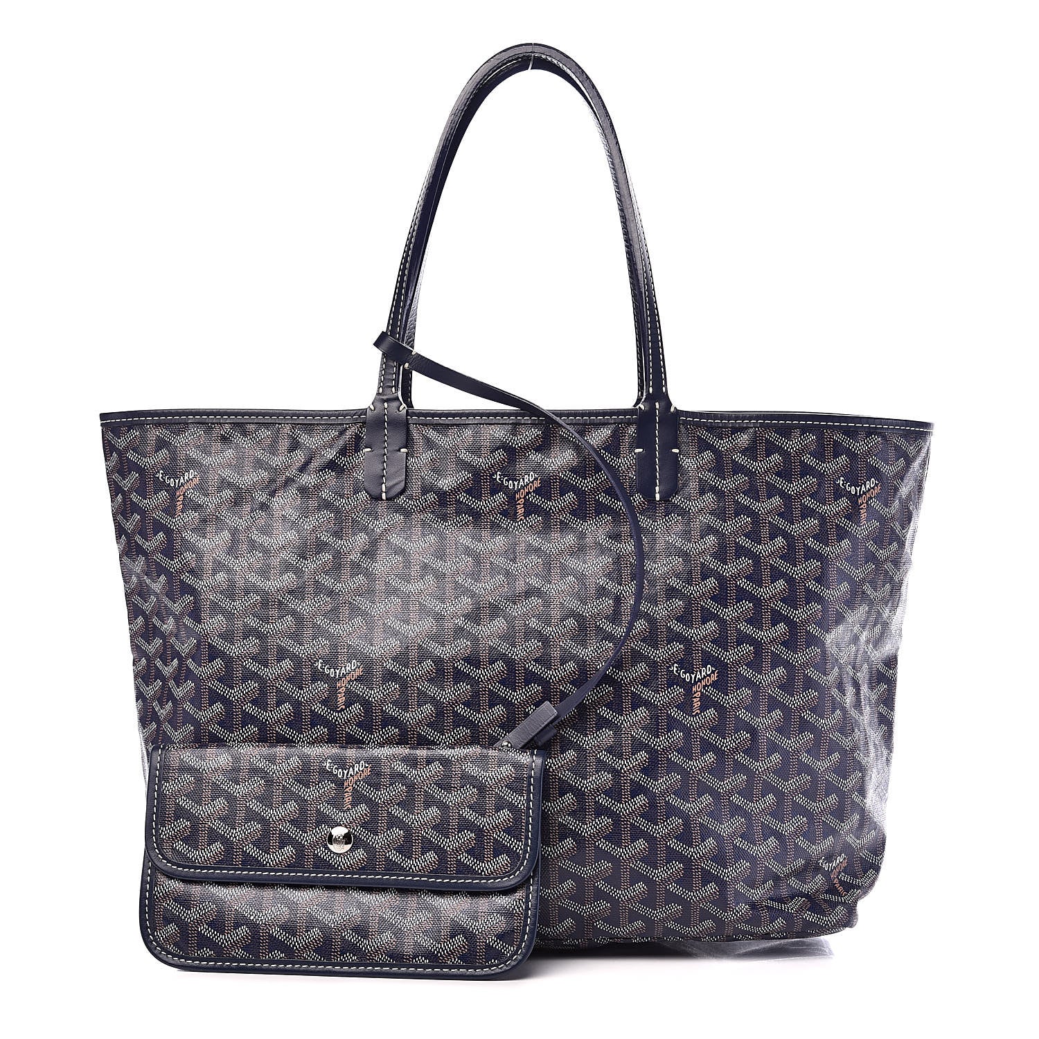 Goyard Goyardine Saint Louis PM Navy 1 of 13