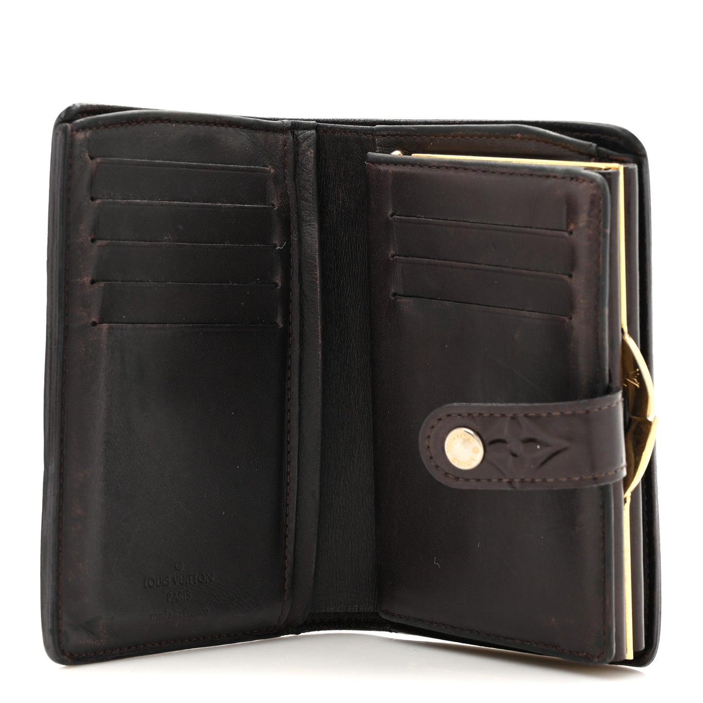 Vernis French Purse Wallet Amarante
