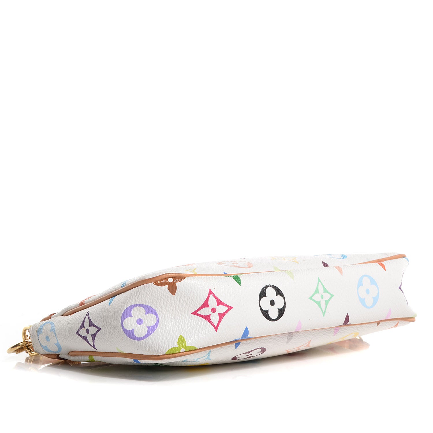 Louis Vuitton Monogram Multicolor Pochette Accessories White 4 of 8