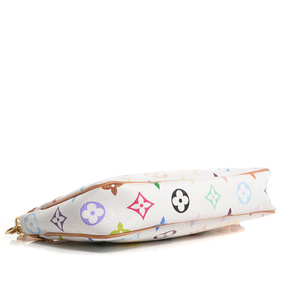 Louis Vuitton Monogram Multicolor Pochette Accessories White 4 of 8