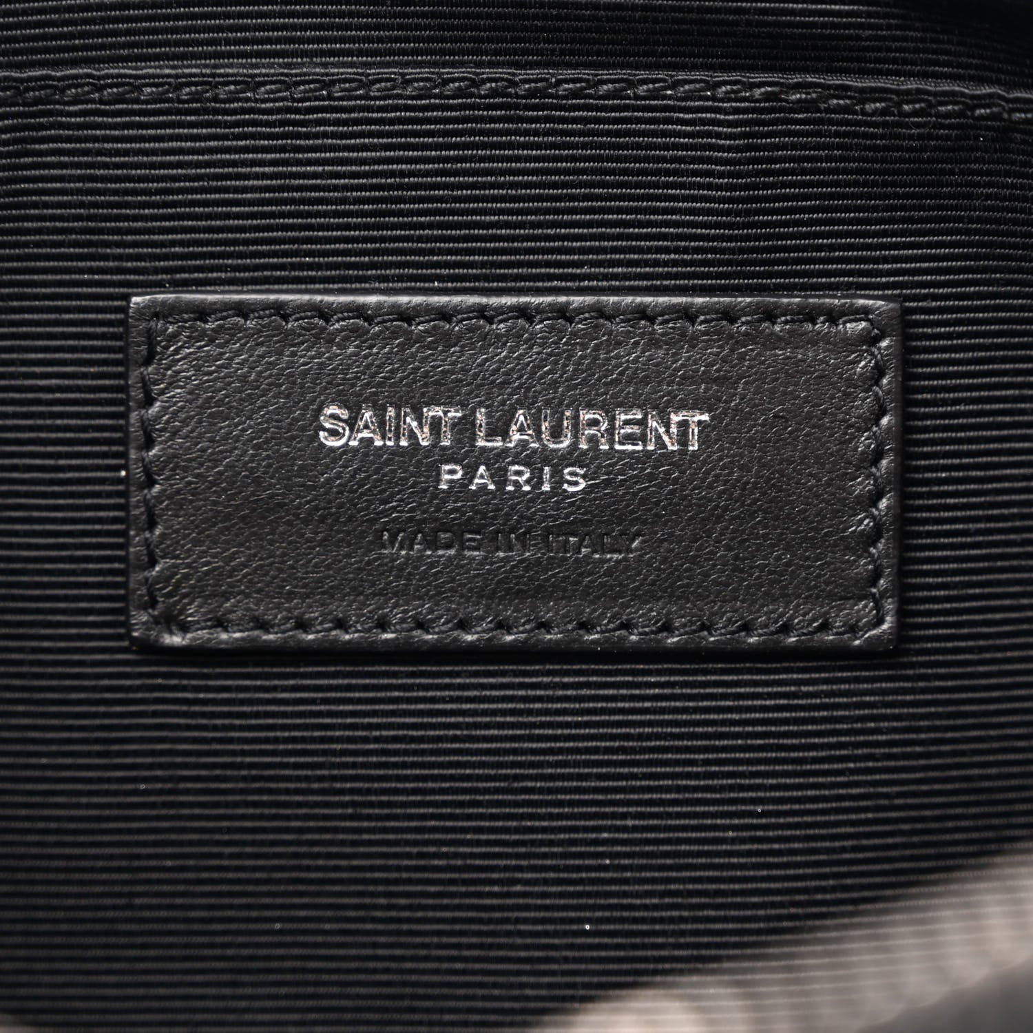 Saint Laurent Suede Calfskin Small Fringe Crossbody Bag Black 6 of 12