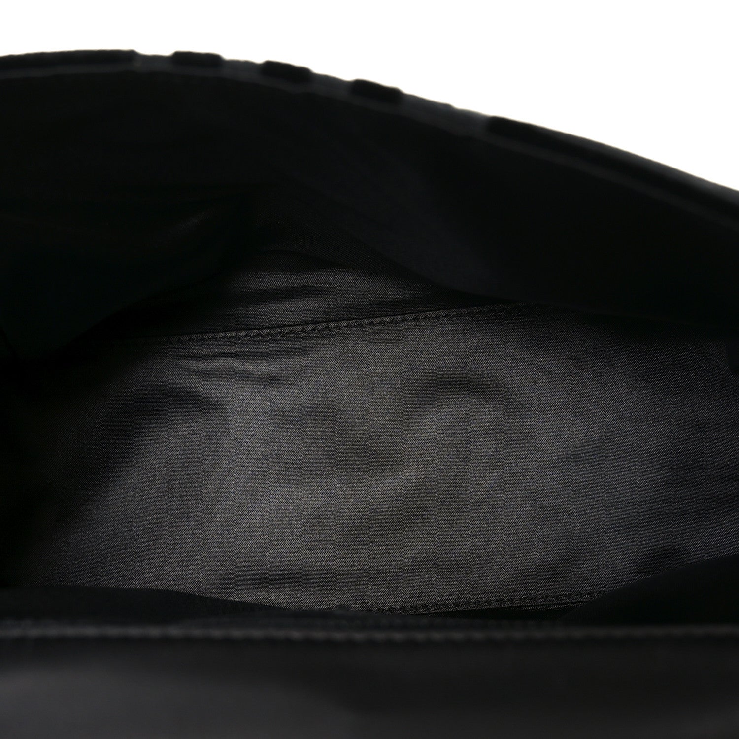 Chanel Velvet Checkered Flap Bag Black 5 of 10