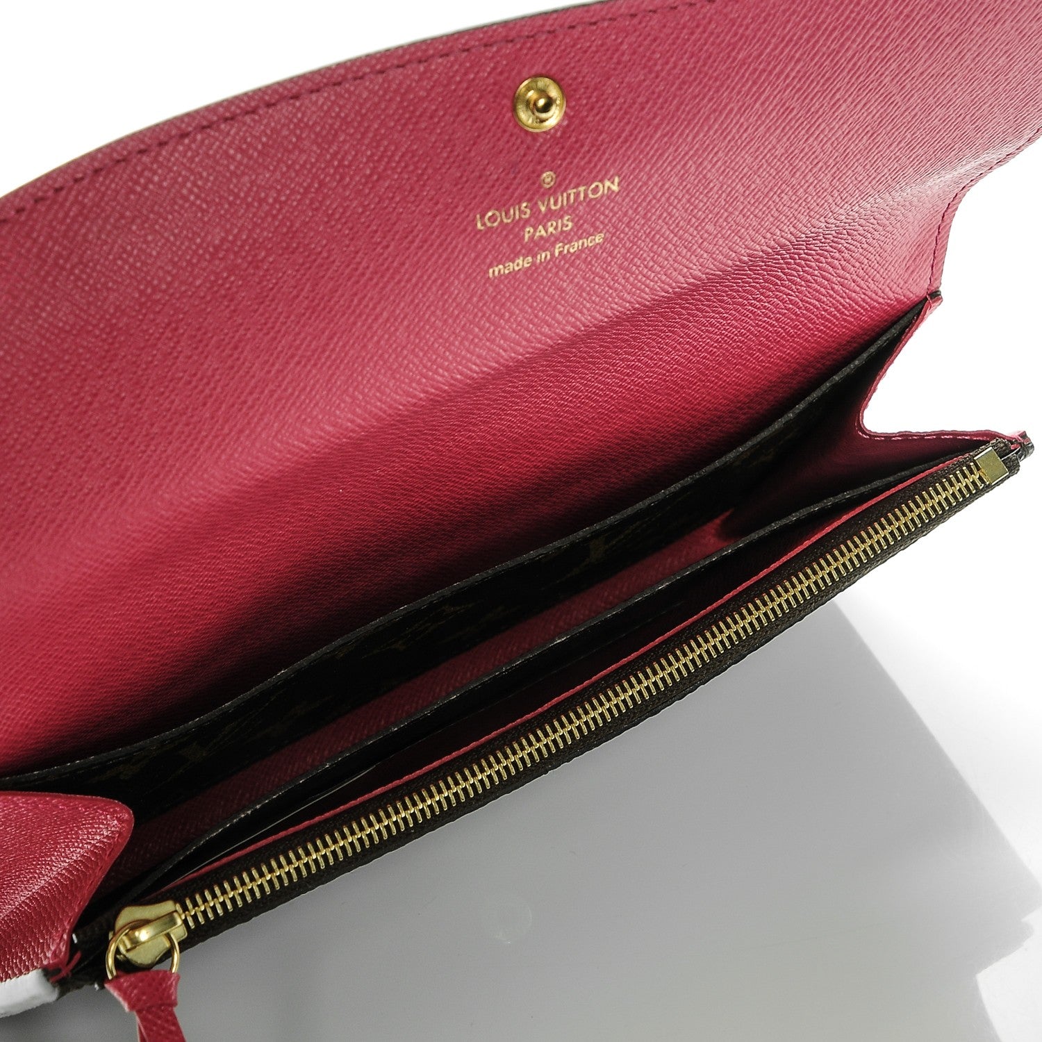 Louis Vuitton Monogram Emilie Wallet Hot Pink 6 of 6