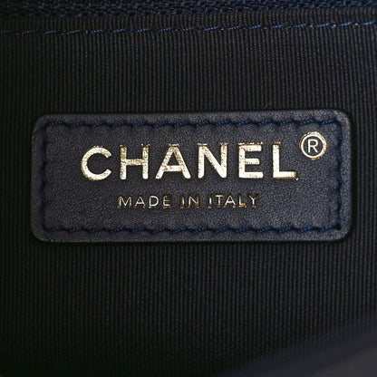 Chanel Caviar Quilted Mini CC You Flap Navy 6 of 9