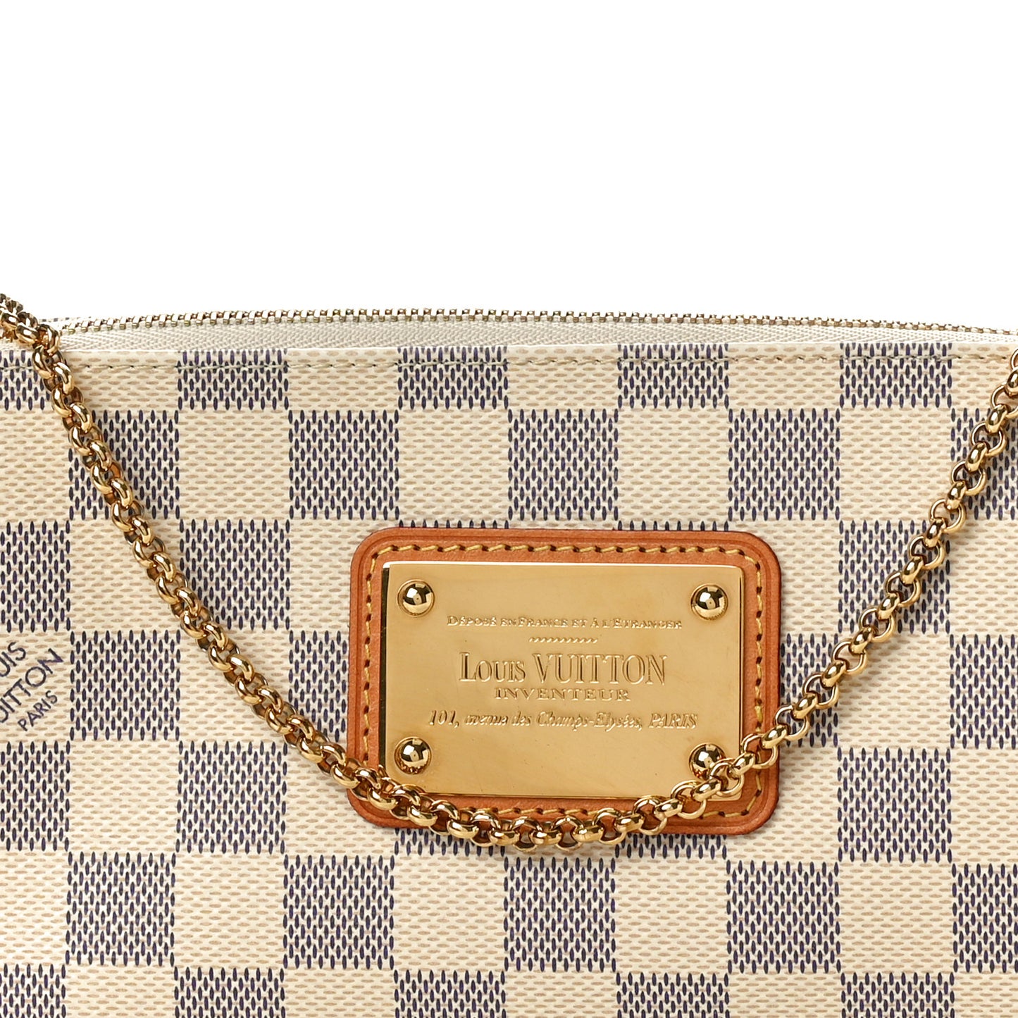 Damier Azur Eva Clutch