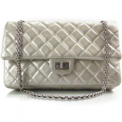 Chanel Lambskin 2.55 Reissue 226 Flap Silver 1 of 11
