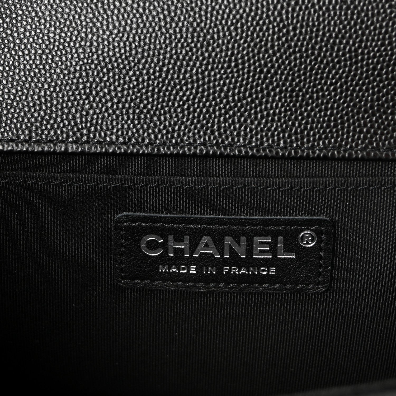 Chanel Caviar Quilted Medium Boy Flap Black 6 of 11