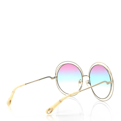 Chloe Oversize Round Carlina Oversized Round Sunglasses CE114S Rainbow 4 of 7