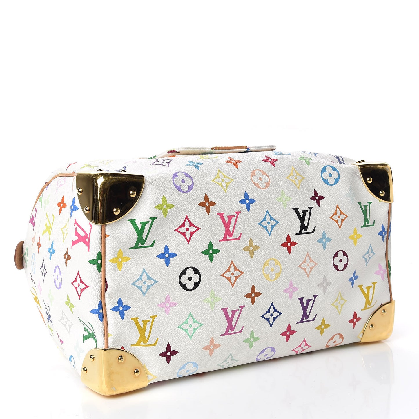 Monogram Multicolor Speedy 30 White