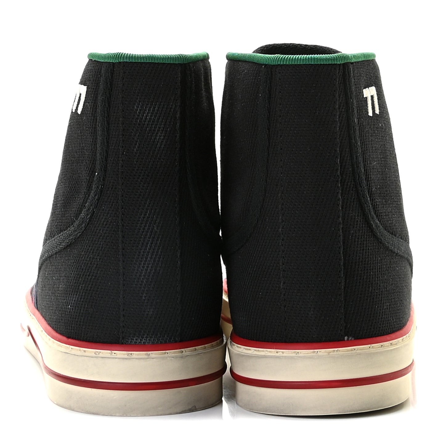 Canvas Web Mens 1977 Tennis High Top Sneakers 11 Black