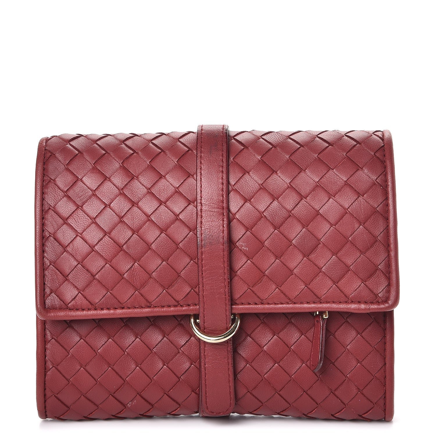 Bottega Veneta Nappa Intrecciato Jewelry Pouch Eclipse 1 of 11