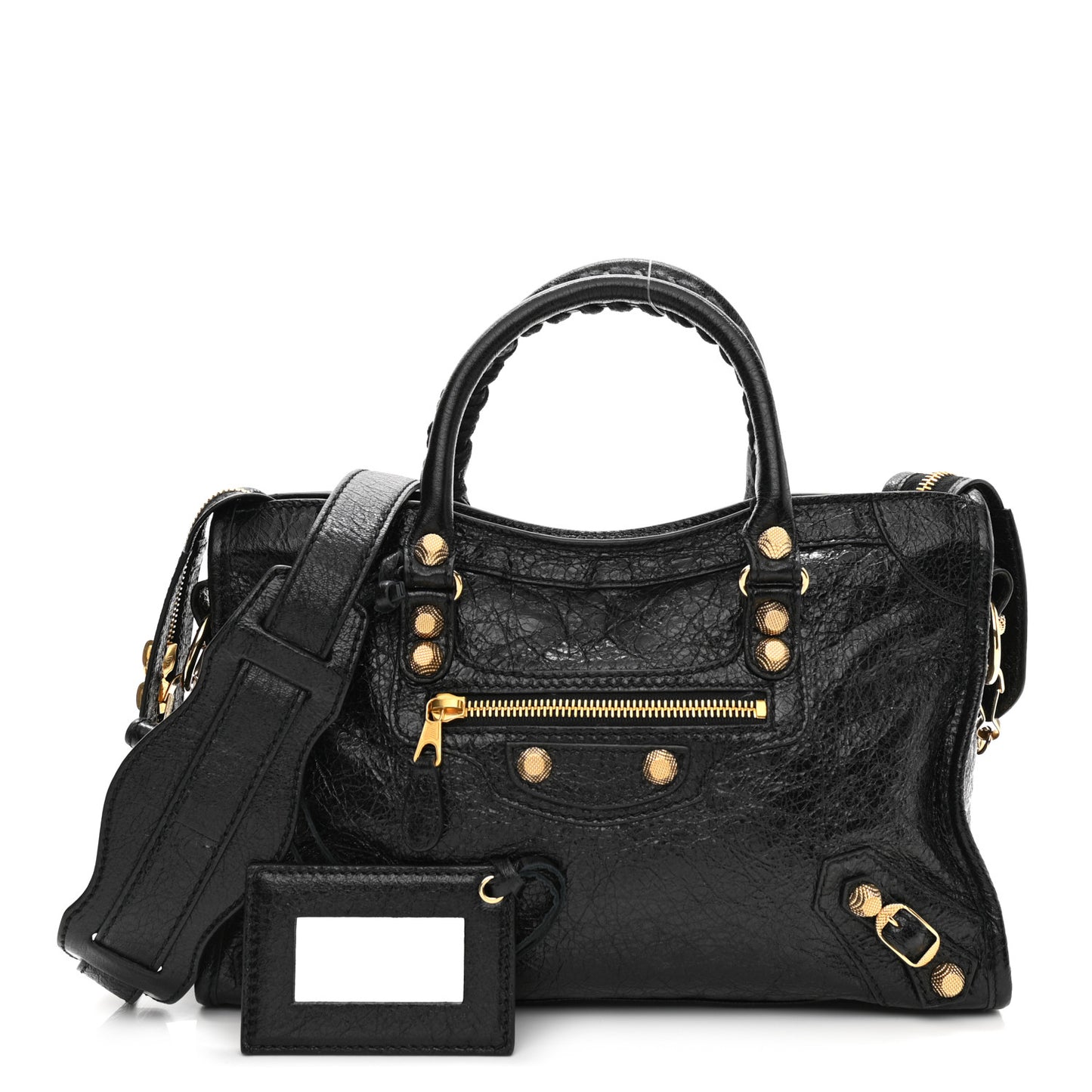 Agneau Giant 12 Gold Hardware S City Black
