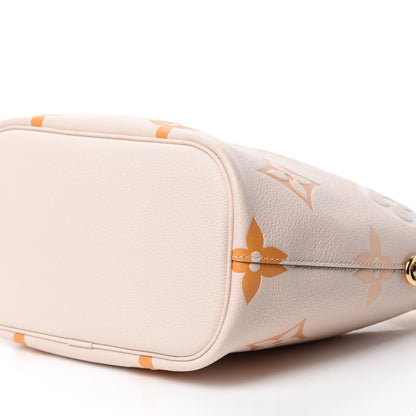 Louis Vuitton Empreinte Monogram Giant By The Pool Marshmallow Hobo Cream Saffron 7 of 10