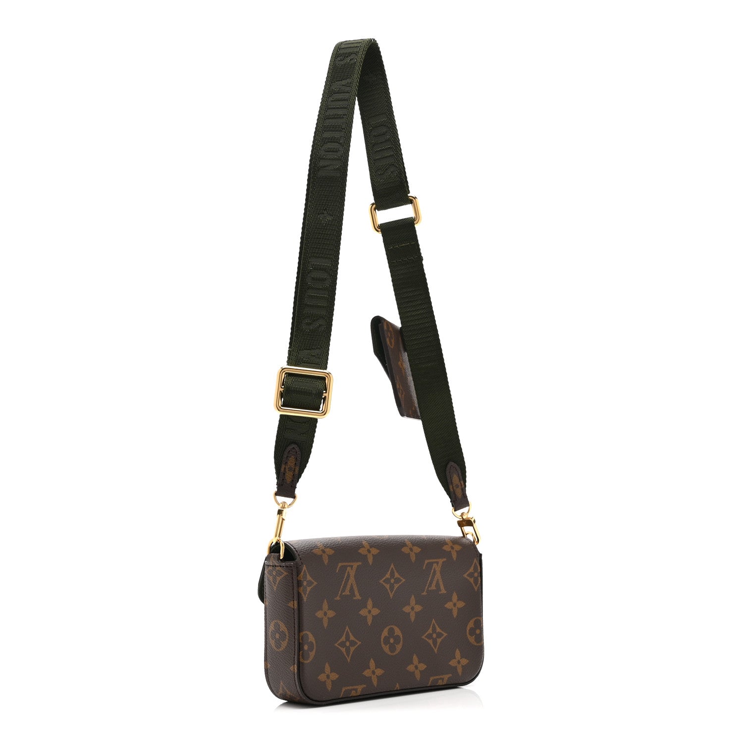 Louis Vuitton Monogram Felicie Strap & Go Kaki 3 of 9