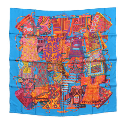Hermes Silk Voyage En Etoffes Scarf 90 1 of 6