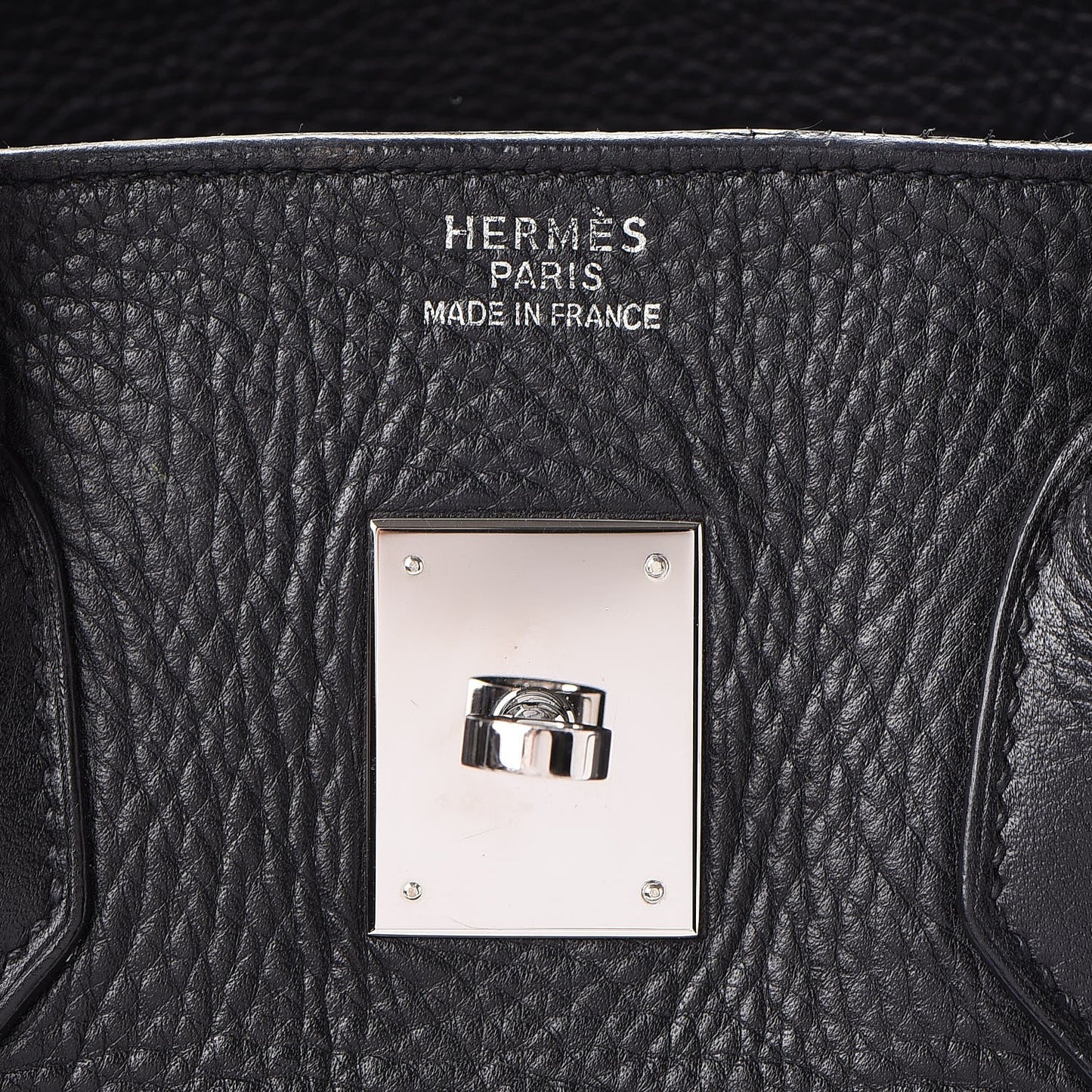 Taurillon Clemence Birkin 35 Black