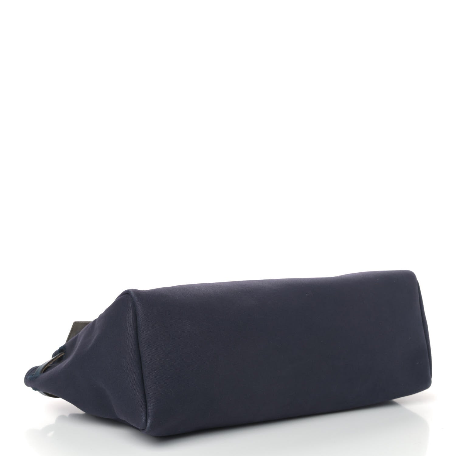 Hermes Toile Vache Hunter Herbag Cabas MM Bleu Marine 3 of 4