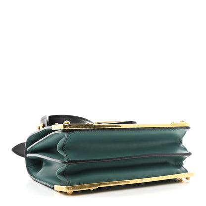 Prada City Calf Saffiano Cahier Bag Assenzio Black 4 of 11