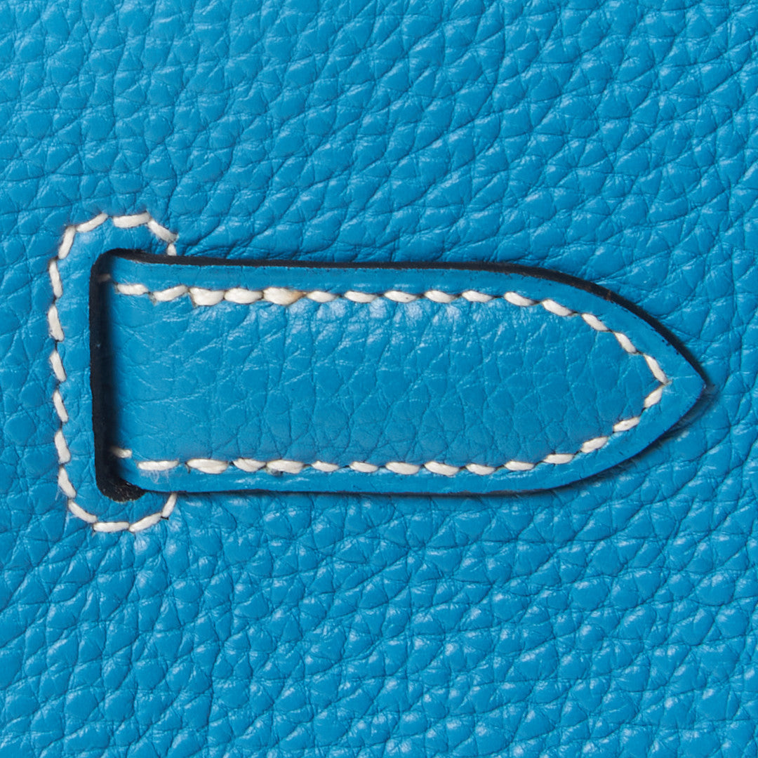 Togo Birkin 30 Blue Jean