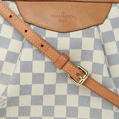 Louis Vuitton Damier Azur Siracusa PM 8 of 21