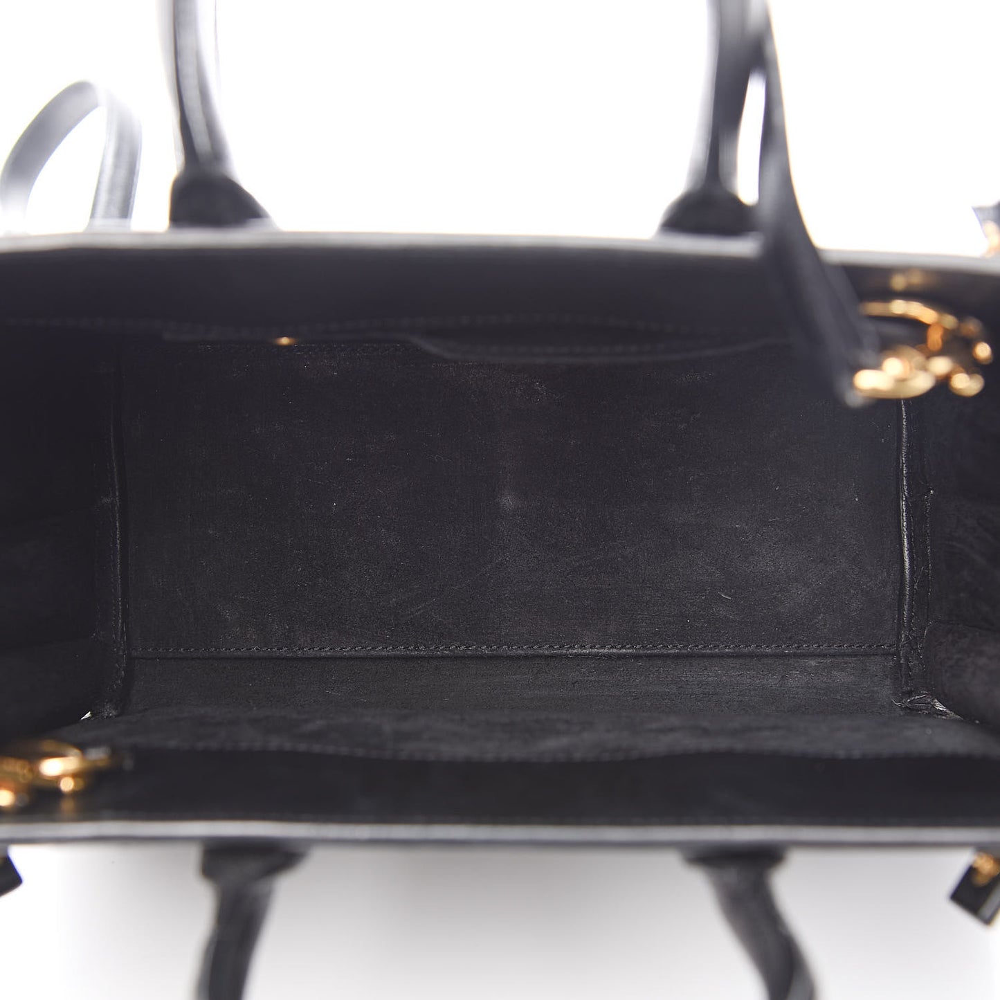 Calfskin Nano Sac De Jour Black