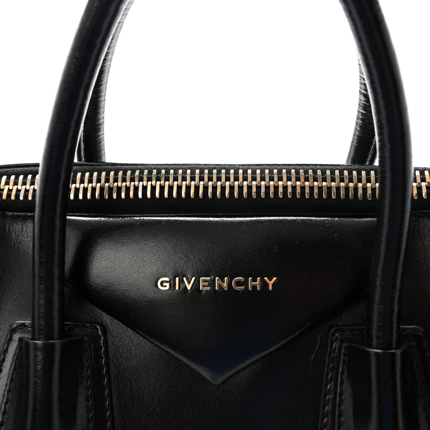 Givenchy Shiny Lord Calfskin Medium Antigona Black 7 of 9