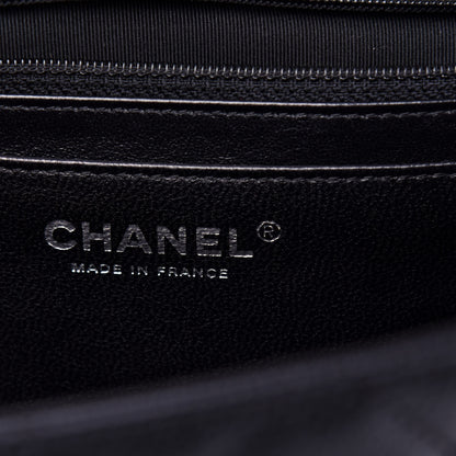 Chanel Caviar Quilted Jumbo Single Flap Black 7 of 12