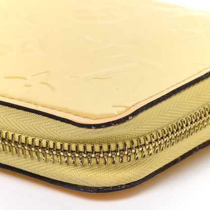 Louis Vuitton Vernis Zippy Wallet Citrine 11 of 12