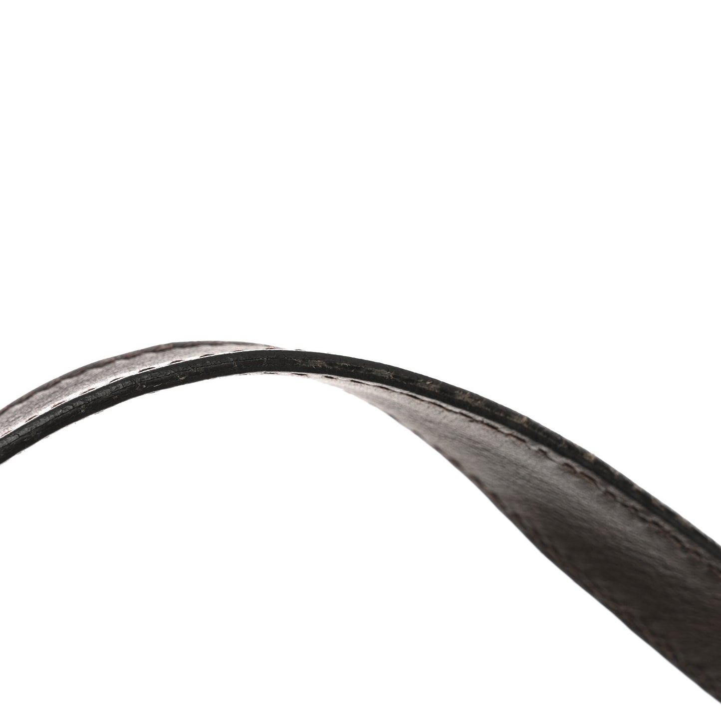 Monogram Denim Large Tote Brown