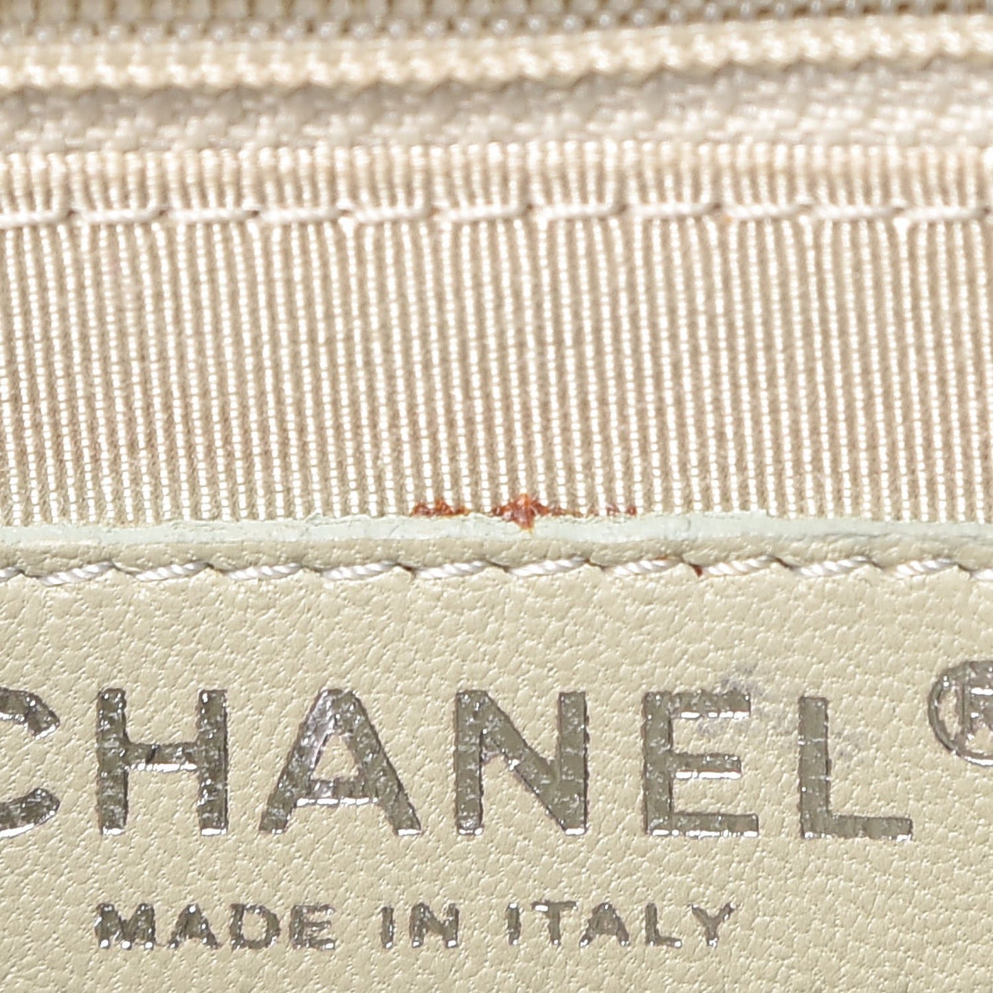 Washed Lambskin Quilted Mini Chain Around Flap Black