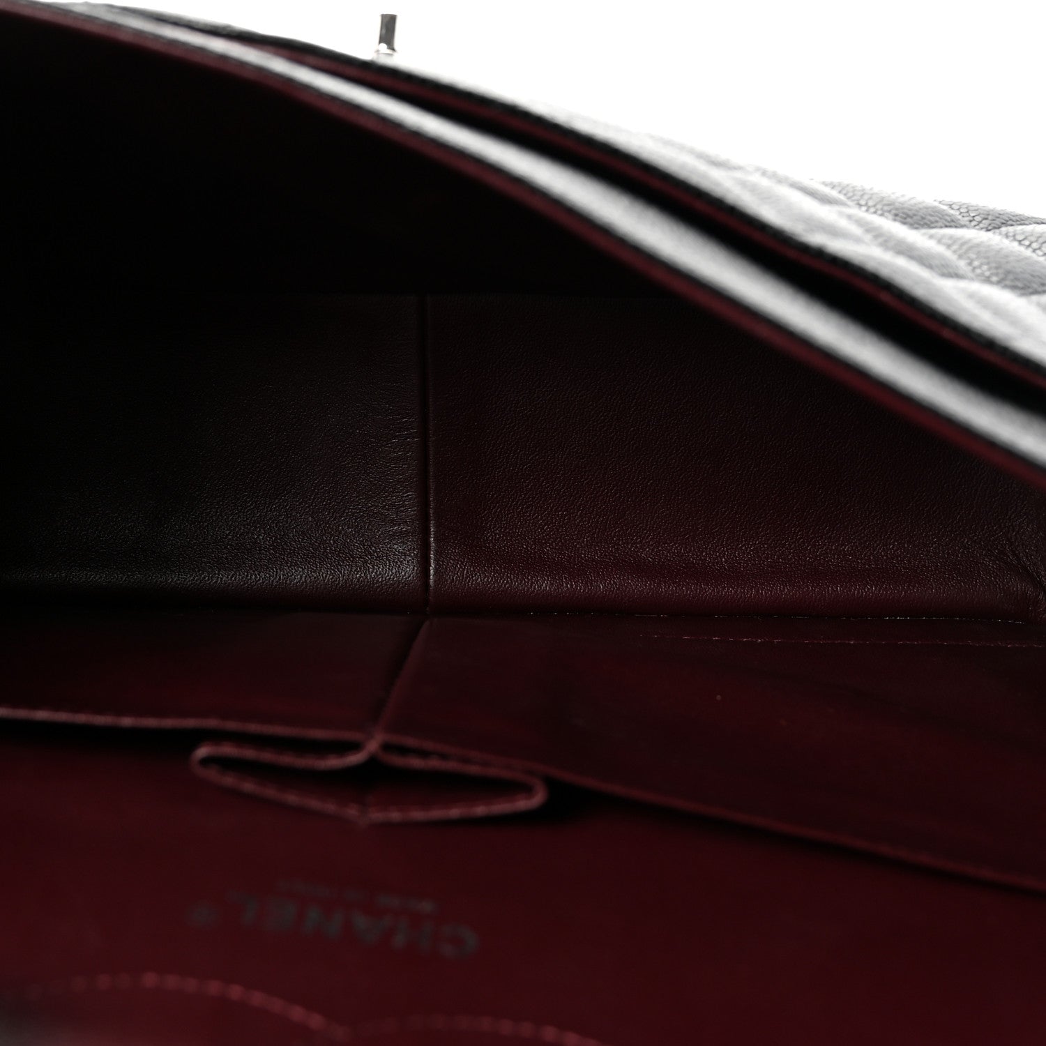 Chanel Caviar Quilted Jumbo Double Flap Black 5 of 10