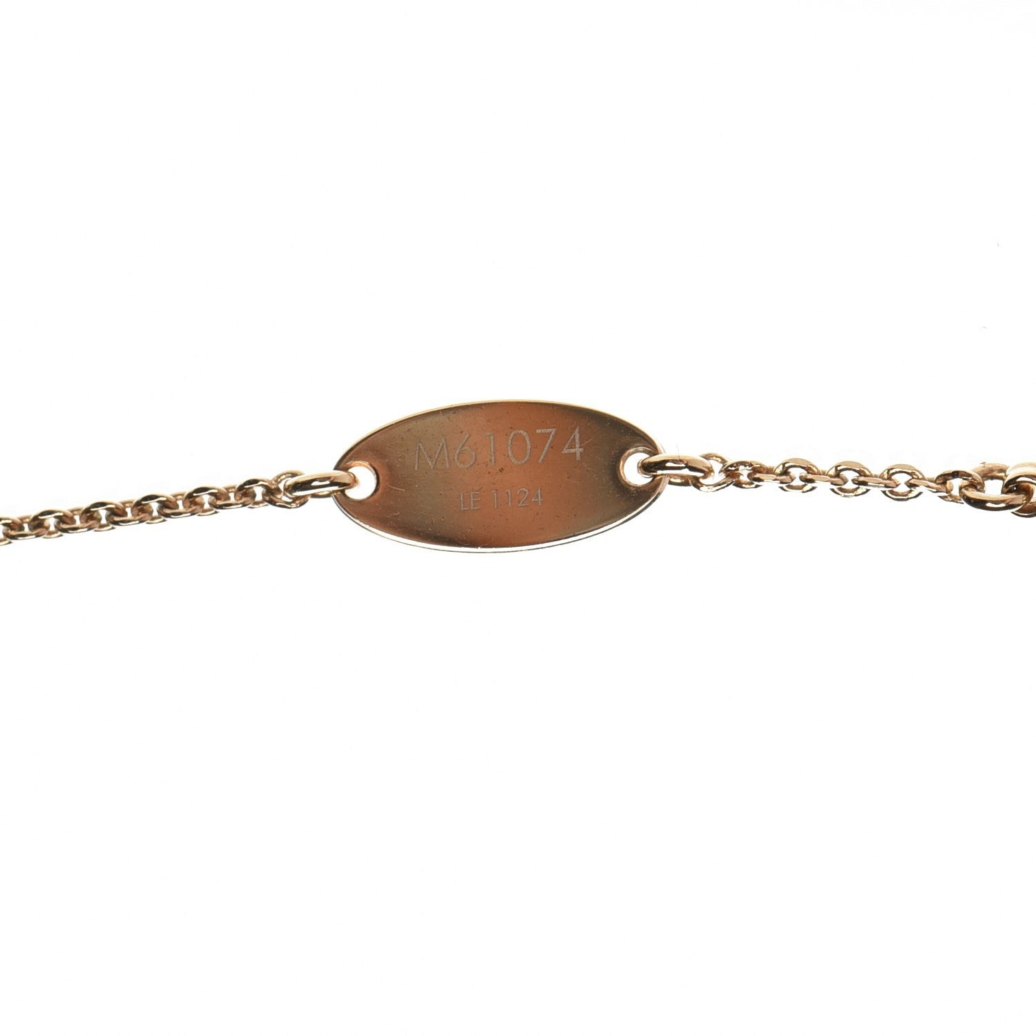 Louis Vuitton LV And Me Letter S Necklace Gold 3 of 8