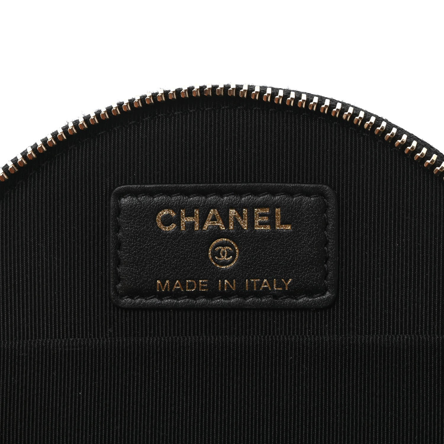 Chanel Caviar Quilted Round Handle With Care Vanity With Chain Black 6 of 8