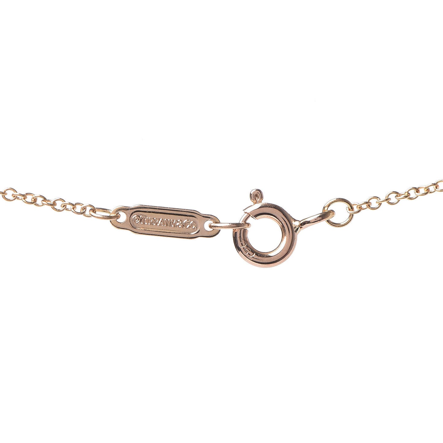18K Rose Gold Atlas Key Pendant Necklace